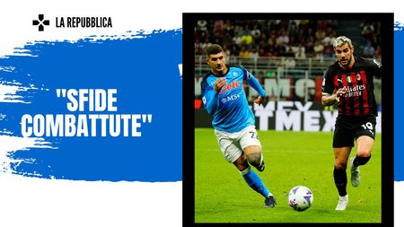 Di Lorenzo Theo Hernandez difensori Napoli Milan