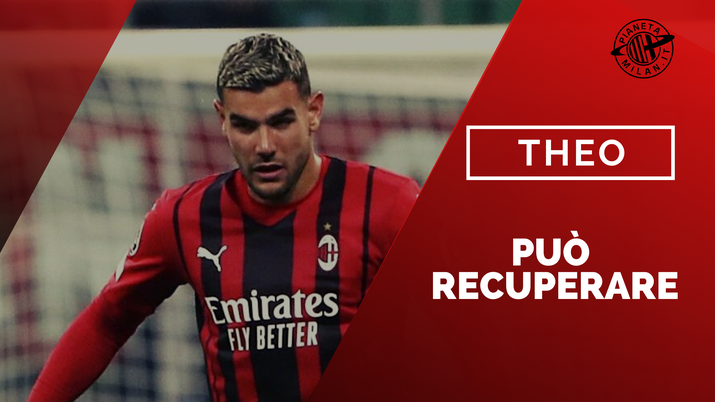 Theo Hernandez, terzino sinistro del Milan, ha la febbre (Getty Images) Theo Hernandez
