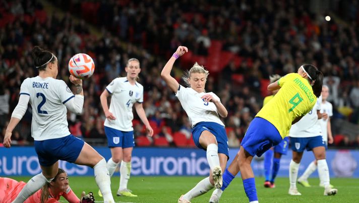 Femminile, Inghilterra-Brasile ai rigori grazie al pareggio al 90′ di Andressa - immagine 1