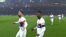 VIDEO / Lione-Psg, la punizione geniale di Fekir!