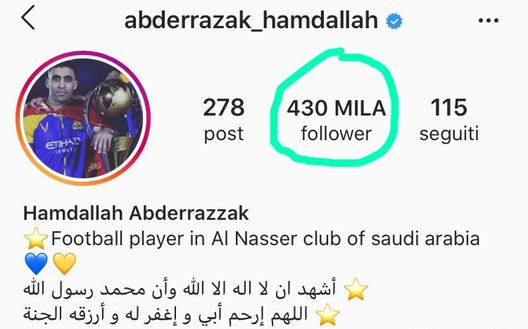 i gol nell'Al Nassr e i followers su Instagram... i gol nell'Al Nassr e i followers su Instagram...