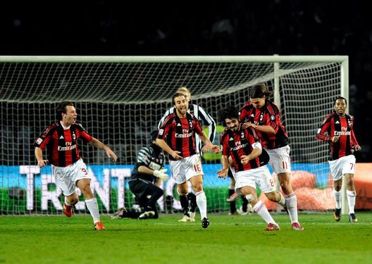  Il gol di Gennaro Gattuso che permise al Milan di battere la Juve nel 2011 (credits: GETTY Images) 