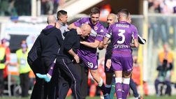 La Fiorentina batte 1-0 l’Atalanta: decide Piatek. Ora la Roma è ottava