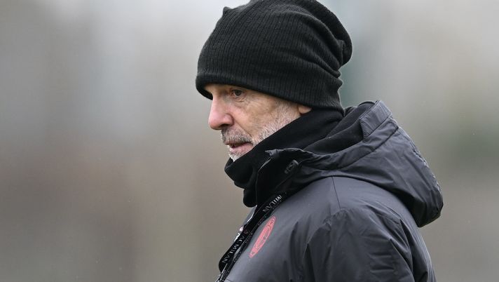 Stefano Pioli AC Milan allenamento Milanello