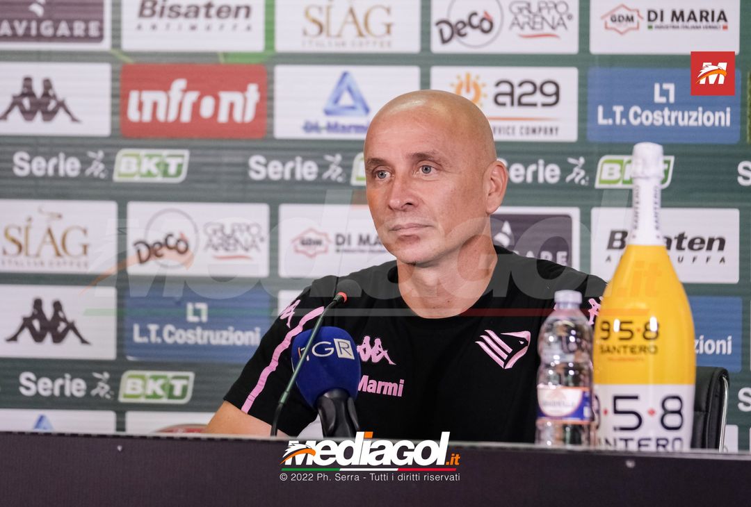 FOTO PALERMO, verso il Genoa: la conferenza di mister Corini (Gallery) - immagine 9
