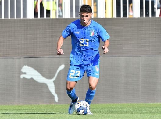 ASCOLI PICENO, ITALY - JUNE 14: Nicolo' Cambiaghi of Italy U21 in action during the UEFA European Under-21 Championship Qualifier Group F match between Italy U21 and Ireland U21 at Stadio Cino e Lillo Del Duca on June 14, 2022 in Ascoli Piceno, Italy. (Photo by Giuseppe Bellini/Getty Images) Vitale a VN: “Torreira lo venderanno a 5 milioni. Italiano? Non avrei rinnovato”- immagine 3