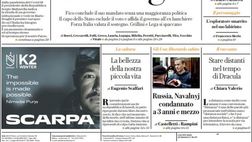 Prima Pagina, La Repubblica: “La svolta del Quirinale, l’ora di Draghi: Fico conclude il suo mandato”