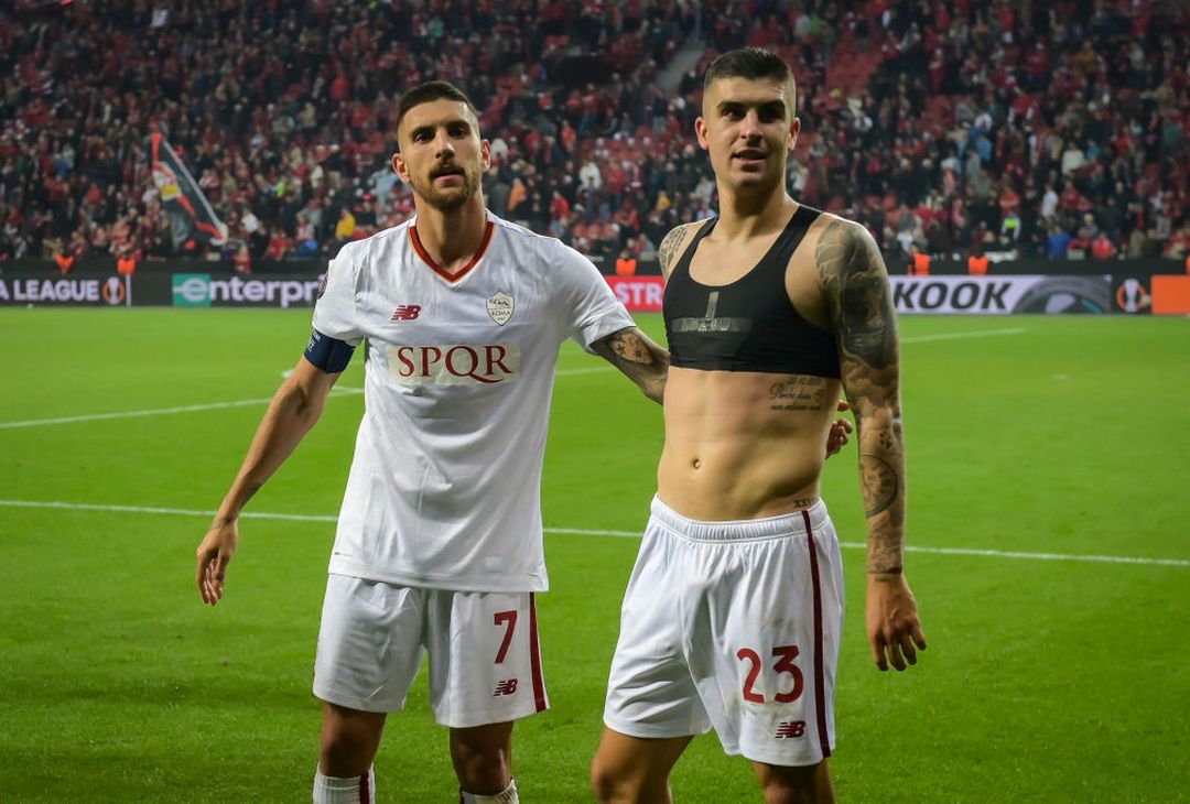 La Roma in finale di Europa League: che festa negli spogliatoi – FOTO GALLERY - immagine 12