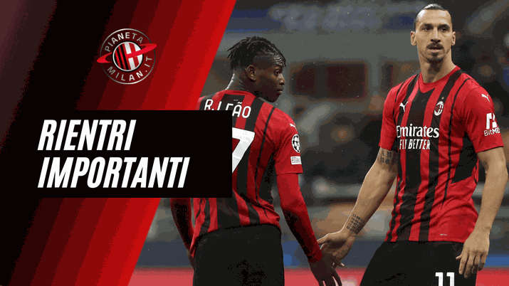 Rafael Leao Zlatan Ibrahimovic Milan