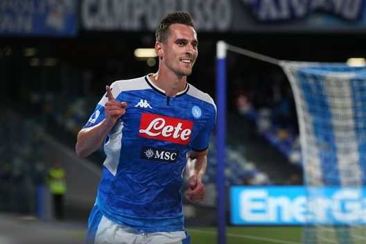 Milik Napoli (Getty Images) Milik Napoli (Getty Images)