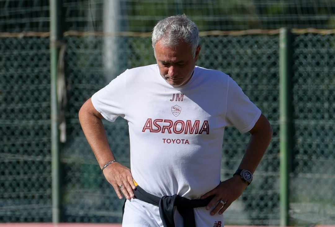 Mattinata di lavoro per la Roma in vista del Betis – FOTO GALLERY - immagine 35