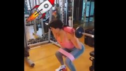 VIDEO / Squat e pesi, la dura vita da sportiva di Georgina Rodriguez