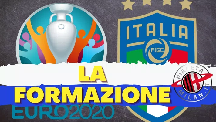 Europei Italia Galles formazione ufficiale
