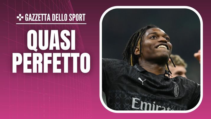 Rafael Leao AC Milan Milan-Napoli 1-0 Serie A 2023-2024