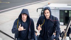 Il viaggio della Roma verso Milano per la sfida con l’Inter – FOTO GALLERY
