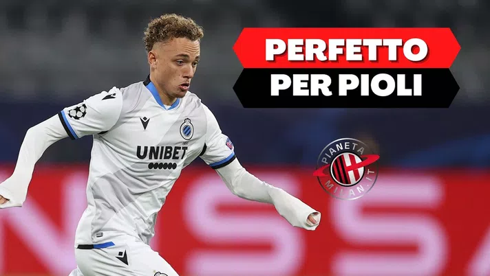 Noa Lang Bruges Calciomercato AC Milan