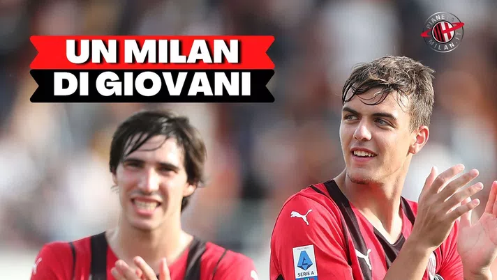 Sandro Tonali e Daniel Maldini (giocatori AC Milan), due dei tanti giovani tra i rossoneri di Stefano Pioli | Milan News (Getty Images)