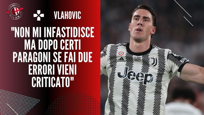 Dusan Vlahovic Zlatan Ibrahimovic