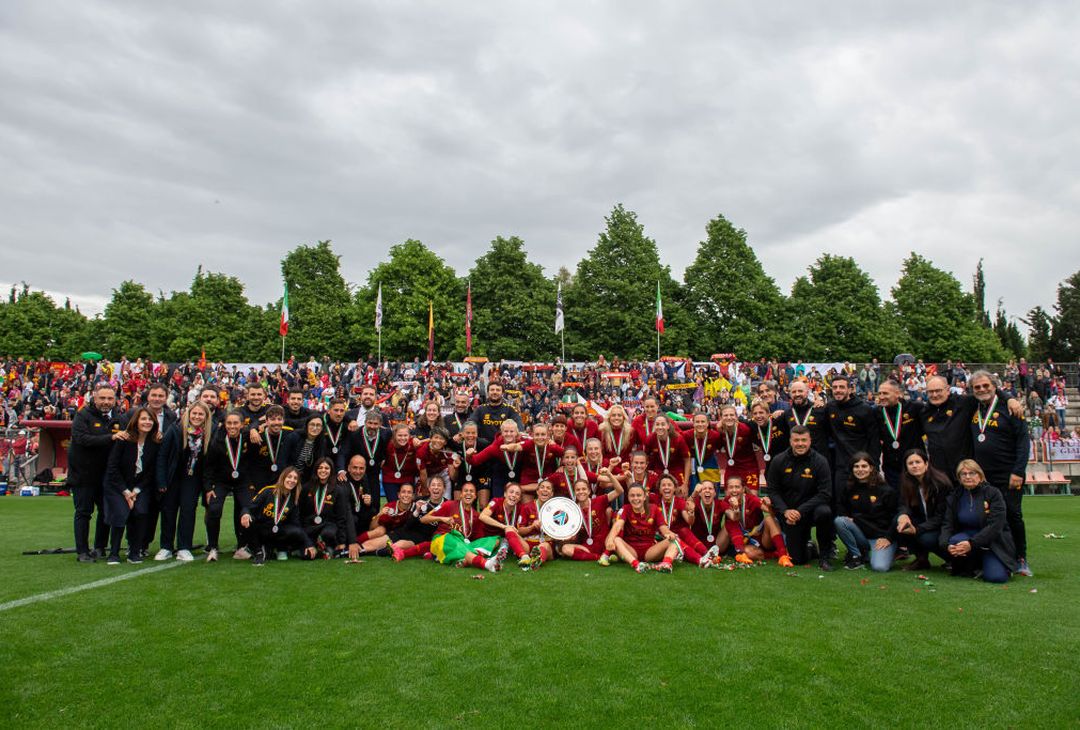Roma Femminile Campione d’Italia, la premiazione – FOTO GALLERY - immagine 13
