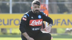 Cagliari-Napoli, Gattuso: “Oggi sono contento, Zielinski danza sul pallone. Tutto su Osimhen e la multa”