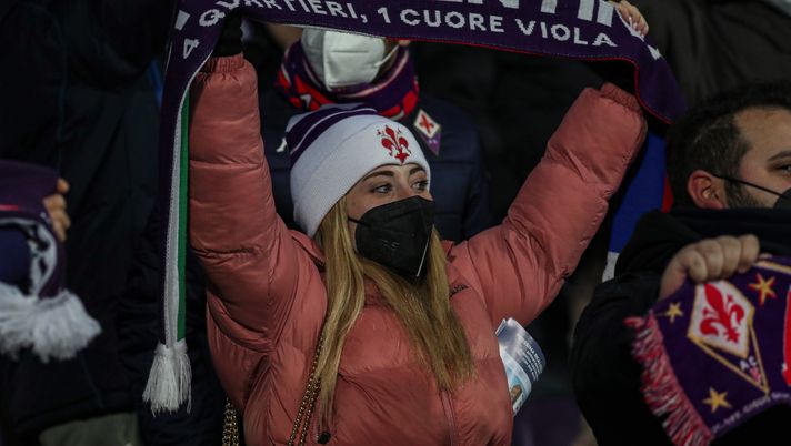 GERMOGLI PH: 17 GENNAIO 2022 FIRENZE STADIO ARTEMIO FRANCHI CAMPIONATO SERIE A TIM 2021/2022 FIORENTINA VS GENOA NELLA FOTO TIFOSI Torna il Franchi al 50%. Con la Lazio vicino il tutto esaurito - immagine 1