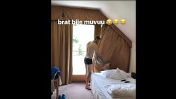 VIDEO / Brunico, Brozovic è alle prese con una mosca “squalo” e Jovetic se la ride