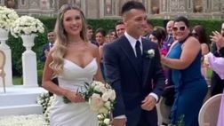 Lautaro Martinez si è sposato: anche Hakimi alla cerimonia. Assente Messi