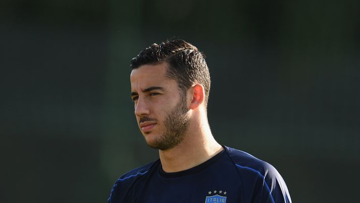 BOLOGNA, ITALY - JUNE 12:  Lorenzo Montipò of Italy looks on during a Italy training session at Casteldebole Training Center on June 12, 2019 in Bologna, Italy.  (Photo by Claudio Villa/Getty Images) 