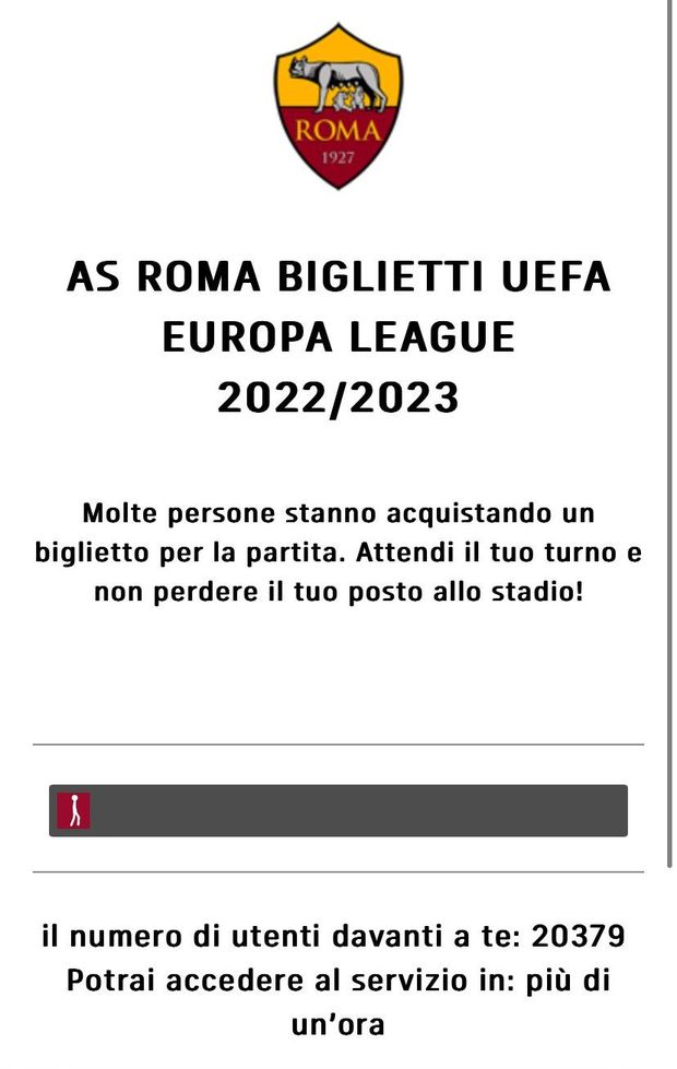 Roma-Feyenoord, più di 20mila persone in coda per i biglietti- immagine 2