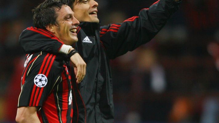 Massimo Oddo e Filippo Inzaghi (credits Getty Images) 