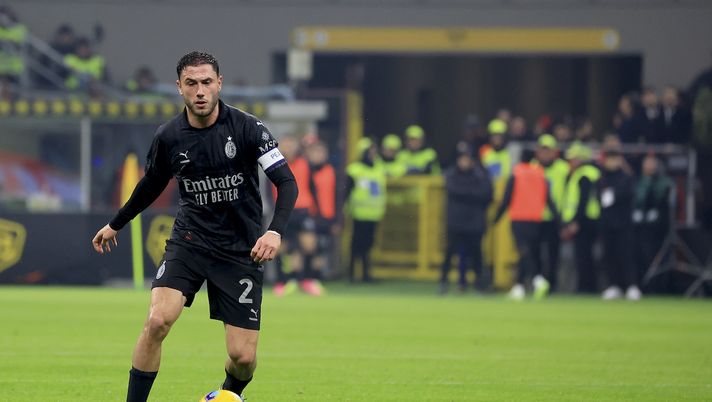 Davide Calabria AC Milan Milan-Napoli 1-0 Serie A 2023-2024