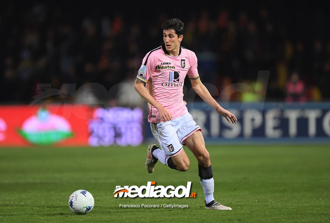  during the Serie B match between Benevento and Carpi FC at Stadio Ciro Vigorito on April 14, 2019 in Benevento, Italy. 