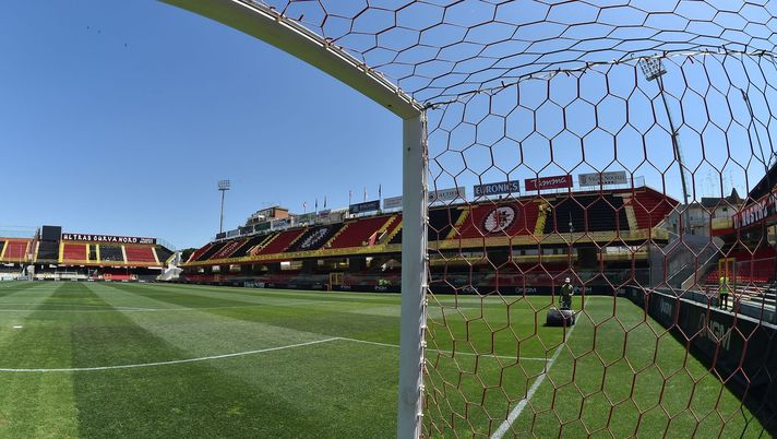 FOGGIA, ITALY - APRIL 21:  General view of Stadio Pino Zaccheria prior to the serie B match between Foggia Calcio and Bari FC at Stadio Pino Zaccheria on April 21, 2018 in Foggia, Italy.  (Photo by Giuseppe Bellini/Getty Images) 