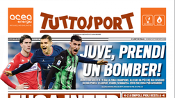 Prima Pagina, Tuttosport: “Fuga Inter ma che Toro! Juve, prendi un bomber!”