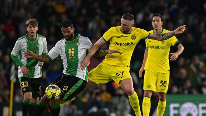 VIDEO / Betis-Inter, Darmian risponde a Juanmi: gol e highlights del match - immagine 1