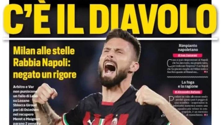 IL NAPOLI SUI MEDIA – Le prime pagine dei giornali di oggi 19 aprile 2023 - immagine 1