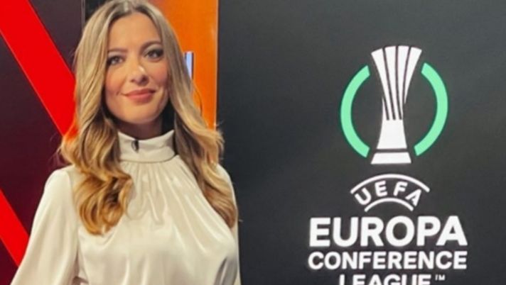 Coppe europee su Sky, vincono le romane: Margherita Cirillo conduce e sorride Coppe europee su Sky, vincono le romane: Margherita Cirillo conduce e sorride - immagine 1