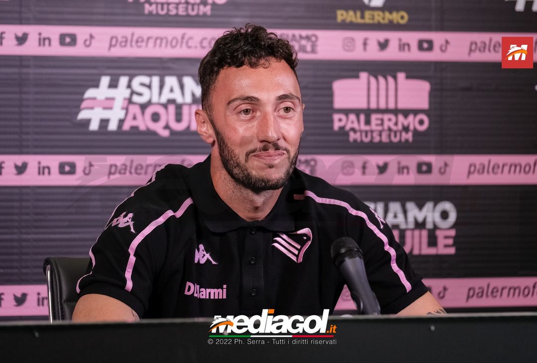 FOTO PALERMO, Mirko Pigliacelli in conferenza stampa (Gallery) - immagine 8