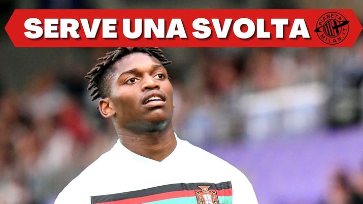 Rafael Leao (attaccante AC Milan), qui con la maglia del Portogallo agli Europei Under 21 | Milan News (Getty Images) 