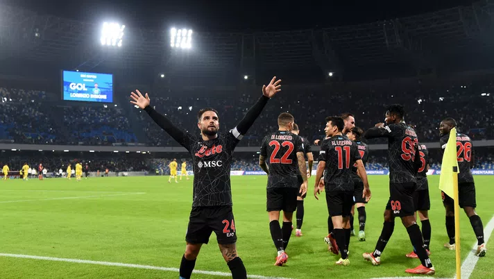 Napoli-Bologna 3-0, gli azzurri raggiungono il Milan in testa alla classifica - immagine 1