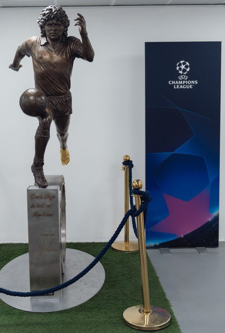 Tutto pronto per Napoli-Barcellona al Maradona