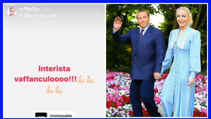 Monza-Inter, l’uscita poco signorile della compagna di Berlusconi: “Interista vaff…” Monza-Inter, l’uscita poco signorile della compagna di Berlusconi: “Interista vaff…” - immagine 1