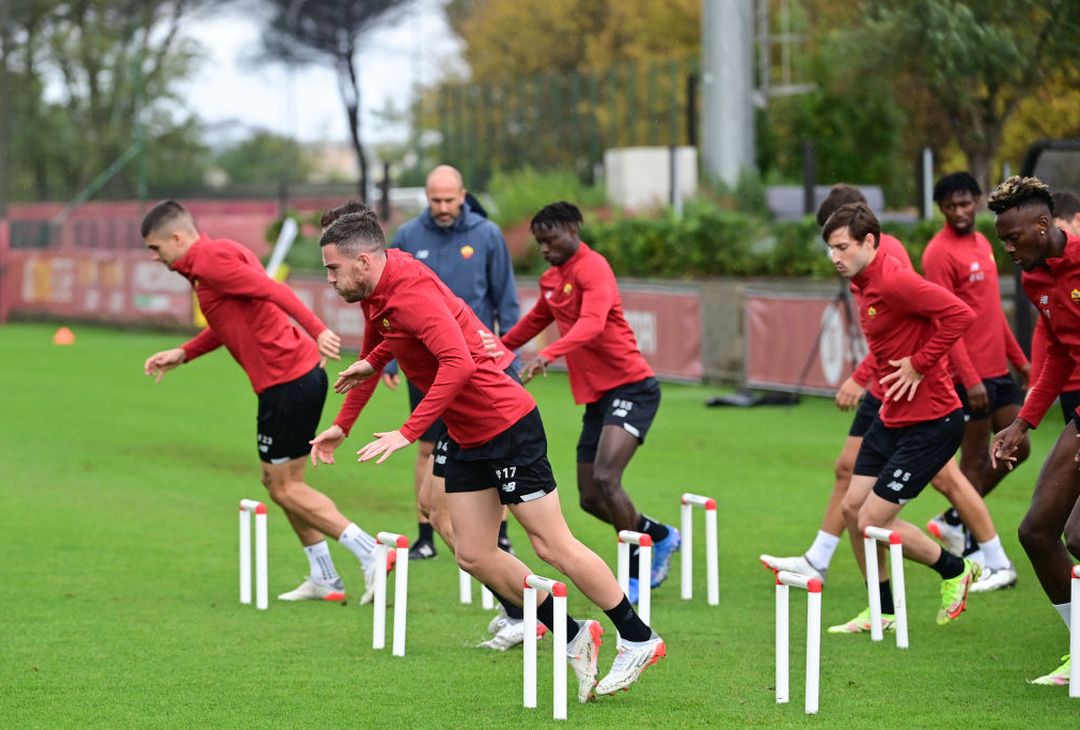 Trigoria, la rifinitura della Roma in vista del Bodo/Glimt – FOTO GALLERY - immagine 13