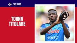 Probabili formazioni Napoli-Milan, Osimhen torna titolare