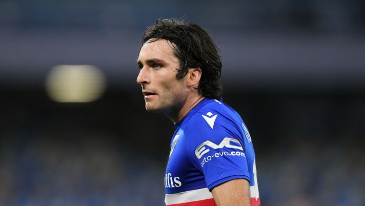NAPLES, ITALY - JANUARY 09: Tommaso Augello of UC Sampdoria during the Serie A match between SSC Napoli v UC Sampdoria at Stadio Diego Armando Maradona on January 09, 2022 in Naples, Italy. (Photo by Francesco Pecoraro/Getty Images) Samp, Augello: “Giampaolo ci motiva, dobbiamo giocare più tranquilli…” - immagine 1