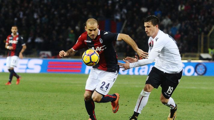 BOLOGNA, ITALY - DECEMBER 03: Rodrigo Palacio of Bologna FC in action during the Serie A match between Bologna FC and Cagliari Calcio at Stadio Renato Dall'Ara on December 3, 2017 in Bologna, Italy. (Photo by Mario Carlini / Iguana Press/Getty Images) I giocatori inaspettati più rischiosi da avere contro per la prossima giornata - immagine 1
