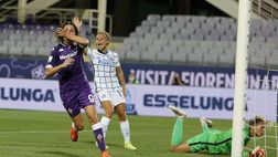 Serie A Femminile: Ilaria Mauro non c’è contro la sua Viola e Daniela Sabatino (doppietta) vince da ex milanista il derby con l’Inter