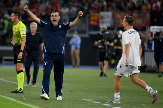 Sarri esulta Sarri esulta