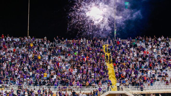 GERMOGLI PH: 28 AGOSTO 2021 FIRENZE STADIO ARTEMIO FRANCHI SERIE A FIORENTINA VS TORINO NELLA FOTO TIFOSI FUOCHI ARTIFICIALI Una notte speciale. E se Allegri risparmiasse Vlahovic? - immagine 1