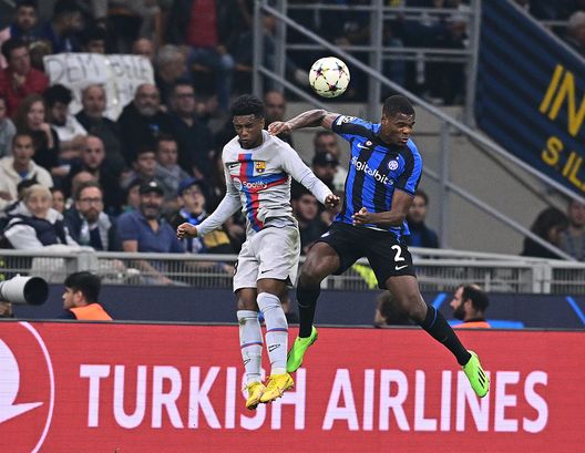 Dumfries Inter-Barcellona (getty images) Dumfries Inter-Barcellona